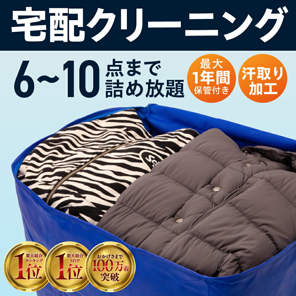 【ふるさと納税】【撥水加工！最大1年間保管付！】衣類クリーニング 6点 8点 10点 選べる 衣替え 宅配 衣類 夏物 冬物 おしゃれ宅急便 宅配クリーニング タカケンクリーニング 自宅配送 自宅集荷 自宅返却 タカケン タカケンクリーニング タカケンサンシャイン 岐阜県 大垣市