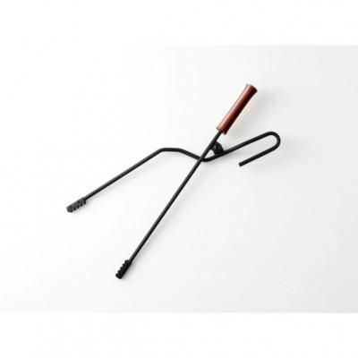 ふるさと納税 恵那市 LGASIA (ルガシア) 多機能薪バサミ炎群(homura)赤漆【ミニサイズ】