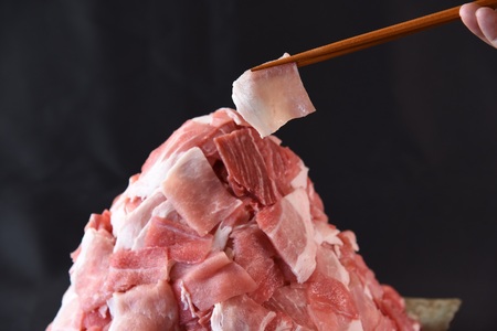 【ふるさと納税】 期間限定 数量限定＜豚肉切り落とし 合計4.2kg(420g×10)＞ 国産 九州産 南九州産 精肉  脂身 赤身 部位 料理 普段使い 小分け 便利 小間切れ 豚こま 薄切り 袋 