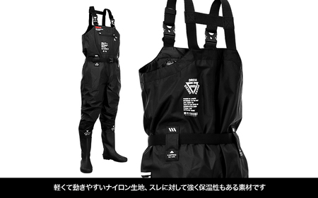 [DRESS]チェストハイウェーダー フェルトスパイクソール（サイズ：XL）