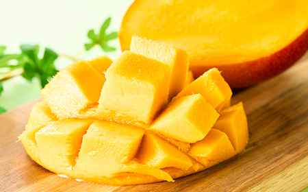 茨城県産 なめがたプリンセスマンゴー3L【450g以上】1個【配送不可地域：離島・沖縄県】【1647817】