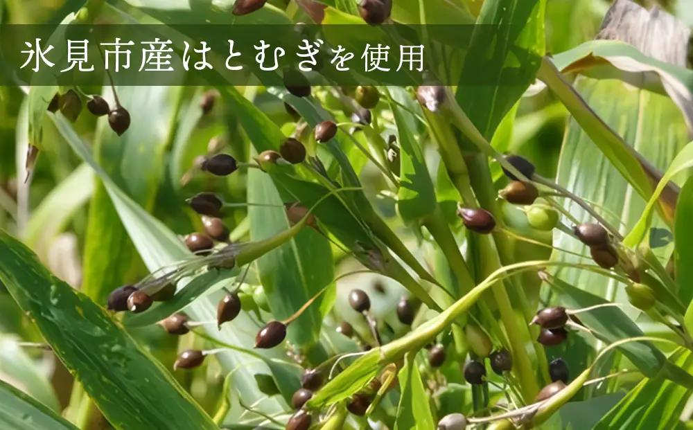 氷見はとむぎ茶 焙煎茶ティーバッグ 1袋：120g（10g×12包）× 6袋 | 氷見産 はとむぎ 添加物無添加 ノンカフェイン 