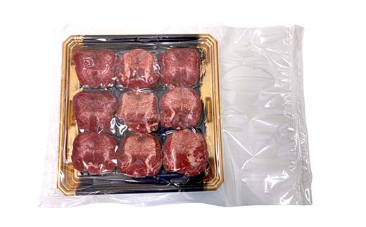 柔らか牛タン高級バージョン 極厚（10mm） 500g（8枚～10枚）（塩味） 焼肉 焼き肉 BBQ キャンプ 味付き 冷凍焼肉 牛たん スライス 冷凍 牛肉 群馬県 富岡市 F21E-407