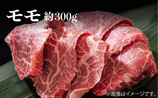 【12回定期便】長崎和牛 赤身 焼肉（モモ・ウデ）食べ比べ ＜ミート販売黒牛＞ [CBA117]