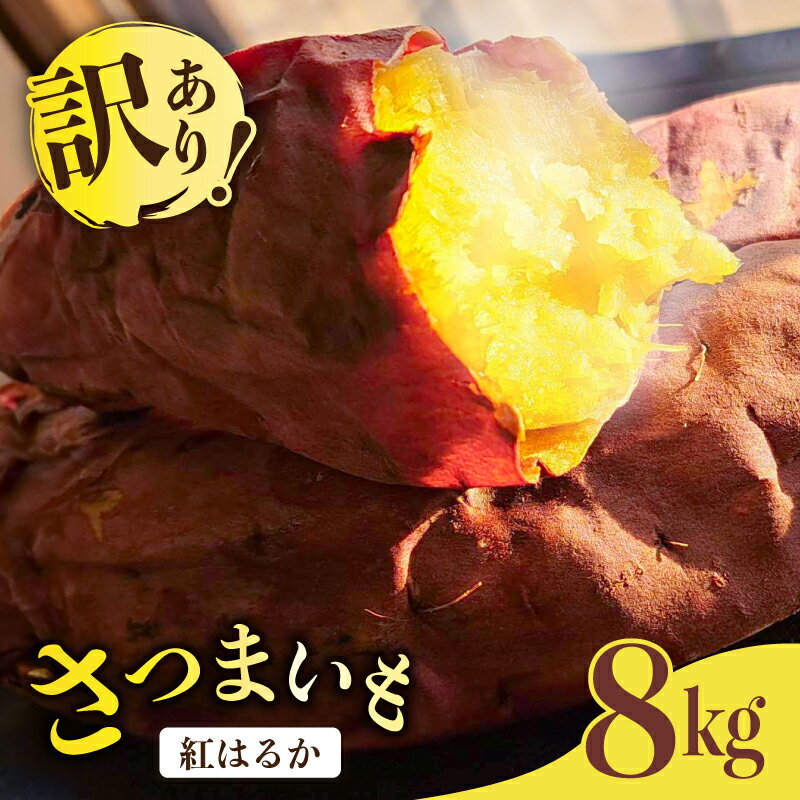 【ふるさと納税】 【思いやり型返礼品】【2025年12月上旬～2026年1月下旬発送予定】訳あり さつまいも（土付き）（紅はるか）サイズ、形不揃い 千葉県 南房総市 サツマイモ 紅はるか 旬 支援型 野菜 お取り寄せ グルメ 送料無料