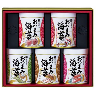 ふるさと納税 佐賀県 おつまみ海苔5缶詰合せ