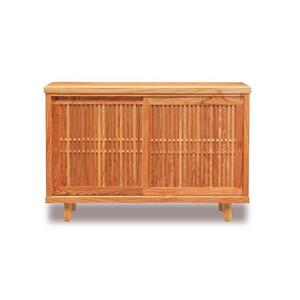 大川家具 国産材 栴檀材 シューズボックス センダン 楝 幅150cm