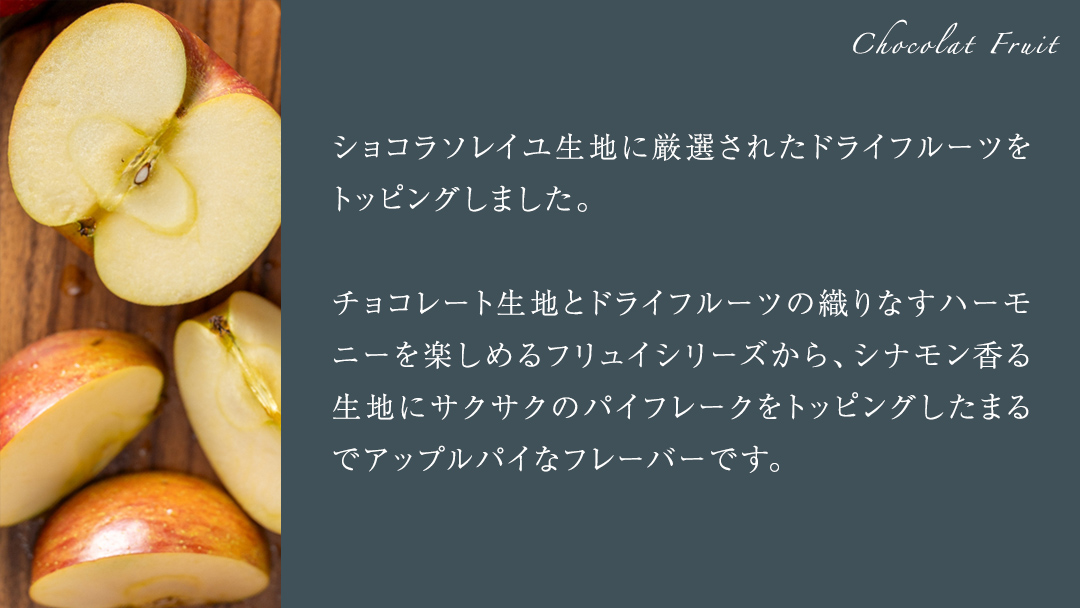 【 お中元 熨斗 付】 ショコラフリュイ アップルパイ 12枚 チョコレート チョコ スイーツ デザート 高級 ギフト 贈り物 お礼 プレゼント 手土産 お菓子