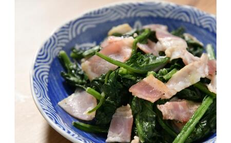 ＜2025年12月上旬よりお届け＞大作農園の寒締めちぢみほうれん草 約1.2kg SBTR001