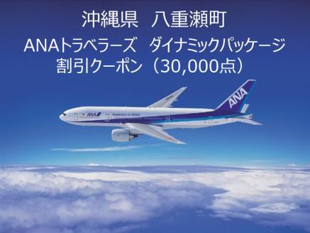 沖縄県八重瀬町ANAトラベラーズダイナミックパッケージ クーポン30,000点分