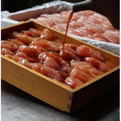 ふるさと納税 久留米市 久留米黒棒本舗　黒糖かぶせだし辛子明太子140g(切れ子) |  | 01