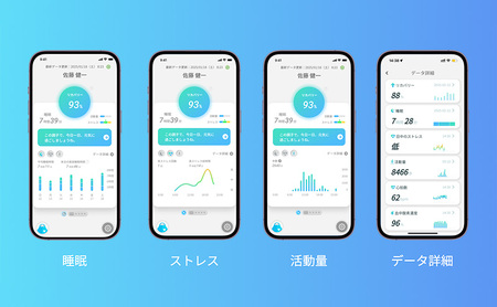 Smart Recovery Ring（スマートリカバリーリング） 睡眠の質 快眠グッズ ストレス測定 ストレスモニター 健康ガジェット 指輪ガジェット 睡眠スコア 自律神経 健康管理 ヘルスケア
