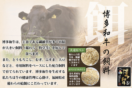 博多和牛肩ロース焼肉用400g