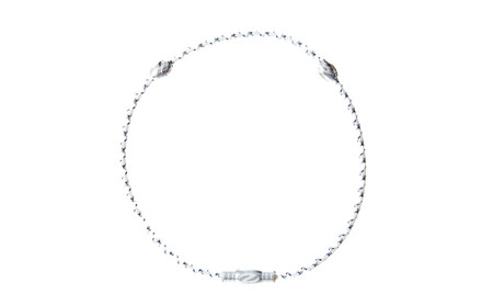 【Sサイズ】ザオラル・リカバリーネックレス　WH/SI｜横浜市 横浜市 回復力向上 パフォーマンスアップ