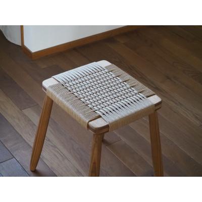 ふるさと納税 川越市 【UMEBACHI FURNITURE】 ペーパーコードスツール　1脚　スタッキング可　国産材使用 |  | 02