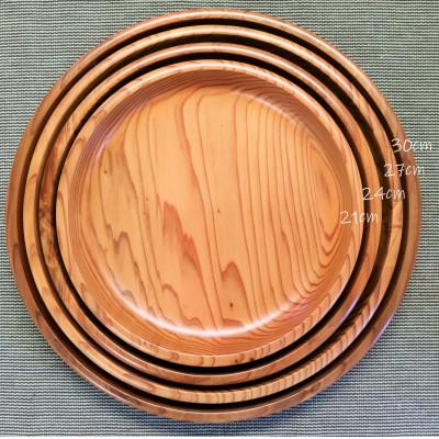 ふるさと納税 馬路村 魚梁瀬杉 盆/直径27cm【316】 |  | 03