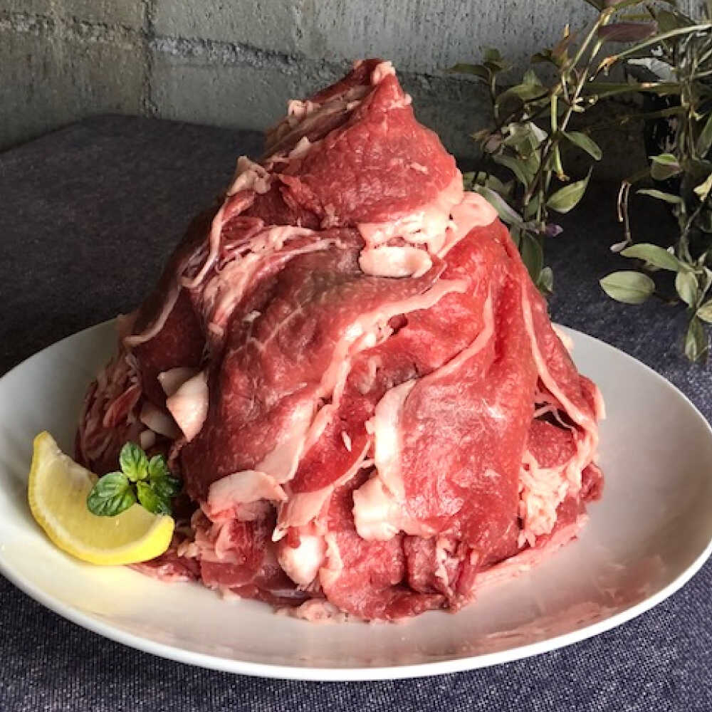 【ふるさと納税】【仔牛をうんでない佐賀県産和牛】シャブスキ1kg！スライス / 佐賀県 / 一般社団法人龍乃 [41ANAC021]