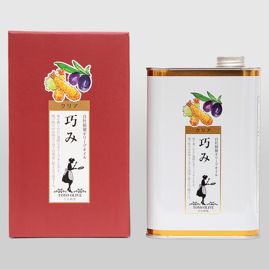 クリアオリーブオイル［巧み］　800g