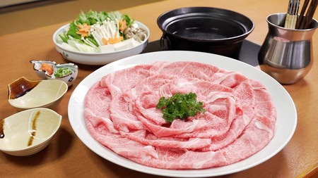 【予約受付・数量限定】 おせち 和風一段＋黒田庄和牛しゃぶしゃぶセット ※12月31日お届け！（75-4）