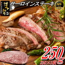 【ふるさと納税】博多和牛サーロインステーキ（250g）.AB343