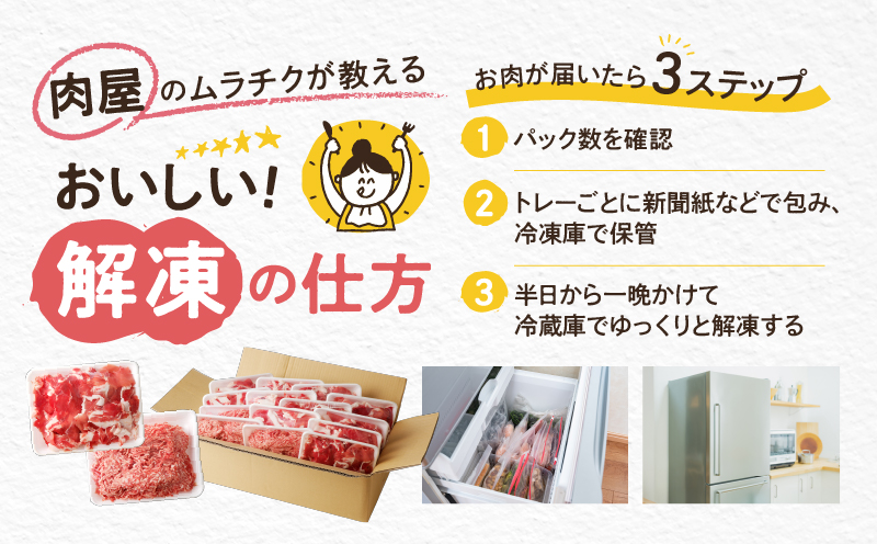 宮崎県 綾町産〈豚肉小間切れ&ミンチ セット 3kg〉 国産 ブランド豚 小分け 冷凍 豚こま 挽き肉 カレー そぼろ 肉団子 生姜焼き ハンバーグ 餃子 炒め物 おかず 弁当 人気 おすすめ 3kg