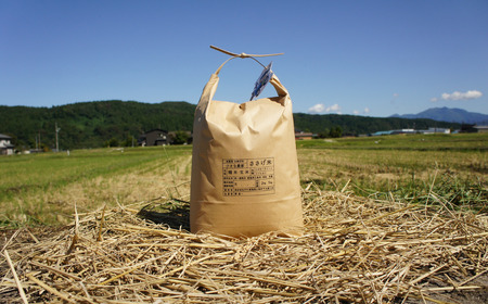 先行予約 [定期便5kg×3か月]減農薬有機肥料栽培 新潟県産 従来コシヒカリ 7分づき 5kg×3か月 [10月下旬から発送予定] 計15kg 令和7年産米 [小さな農家ささげ米]【032S025】