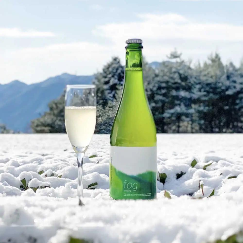 煎茶コンブチャ fog-sencha 750ml / 新田製茶[AWBK006]煎茶