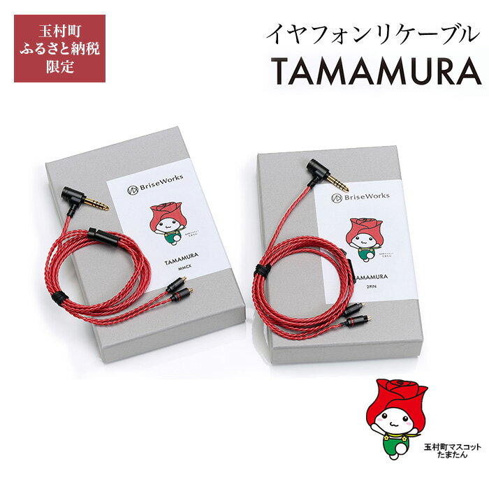 【ふるさと納税】TAMAMURA イヤフォンリケーブル 5極4.4mm L型 「CIEM2pin」「MMCX」【ブリスオーディオ】