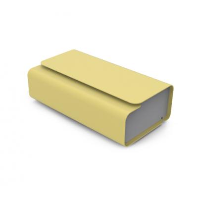 ふるさと納税 八尾市 paol(イエロー)<ティッシュBOXケース>(B187)