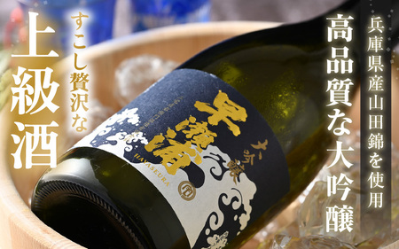 【早瀬浦】大吟醸 720ml × 1本【入手困難 日本酒 地酒 福井 美浜 早瀬 フルーティ 男酒 硬水 ミネラル 希少 ご褒美 家飲み 就職祝い 転職祝い ハレの日】 [m16-a023]