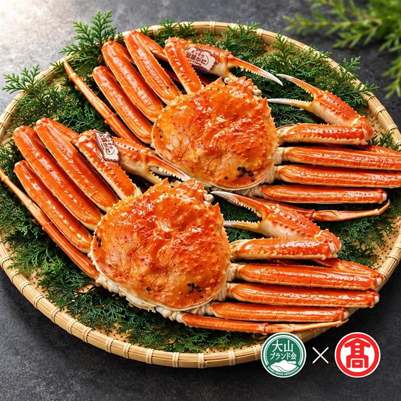 <お魚センターみくりや>松葉がに 約600g×2枚(ボイル) DB-85