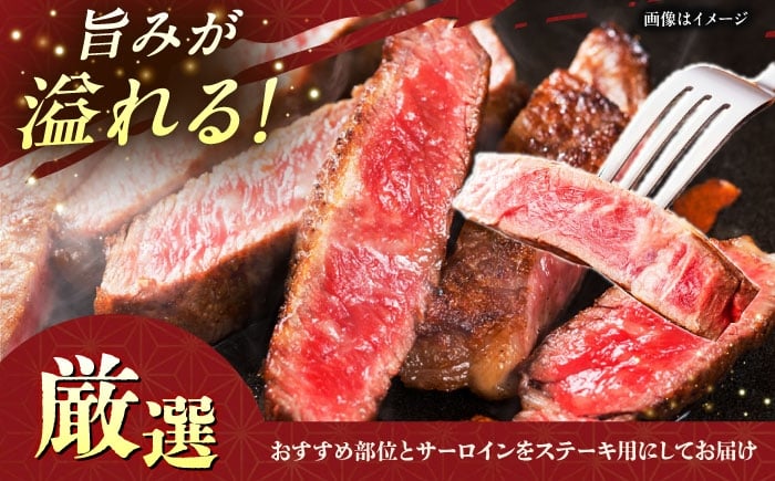 【数量限定】沖縄和牛 佐渡山牛 サーロイン＆希少部位 ステーキ肉 500g 牛肉 和牛 サーロインステーキ 焼肉 赤身