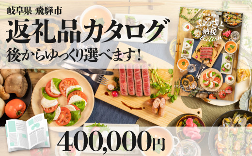 後からゆっくり返礼品を選べる♪飛騨市のふるさと納税カタログ　 飛騨牛 日本酒 ラーメン 乳製品 米 野菜 定期便 など約200種類以上 | 牛肉 肉 米 野菜 フルーツ トマト とうもろこし 酒 麺類 チーズ 牛乳 惣菜 カタログ 冊子 あとから かたろぐ ふるさと納税 catlog katarogu カタログギフト