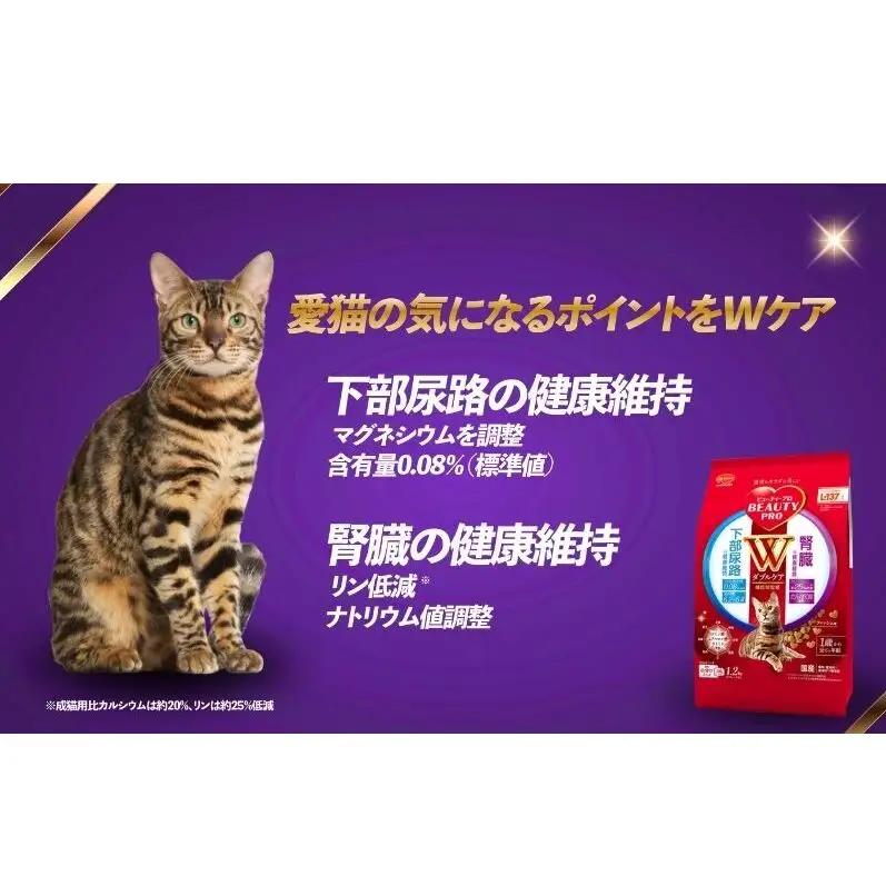キャットフード ビューティープロ Ｗケア 下部尿路 キャットフード