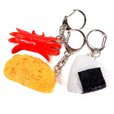 ふるさと納税 弥富市 食品サンプルキーホルダー お弁当のおかず6個セット |  | 02