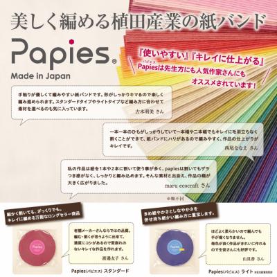 ふるさと納税 富士市 植田産業イチオシ 手芸用紙バンドPapies人気カラー12本合わせ40m×3種 Aセット(1842) |  | 01