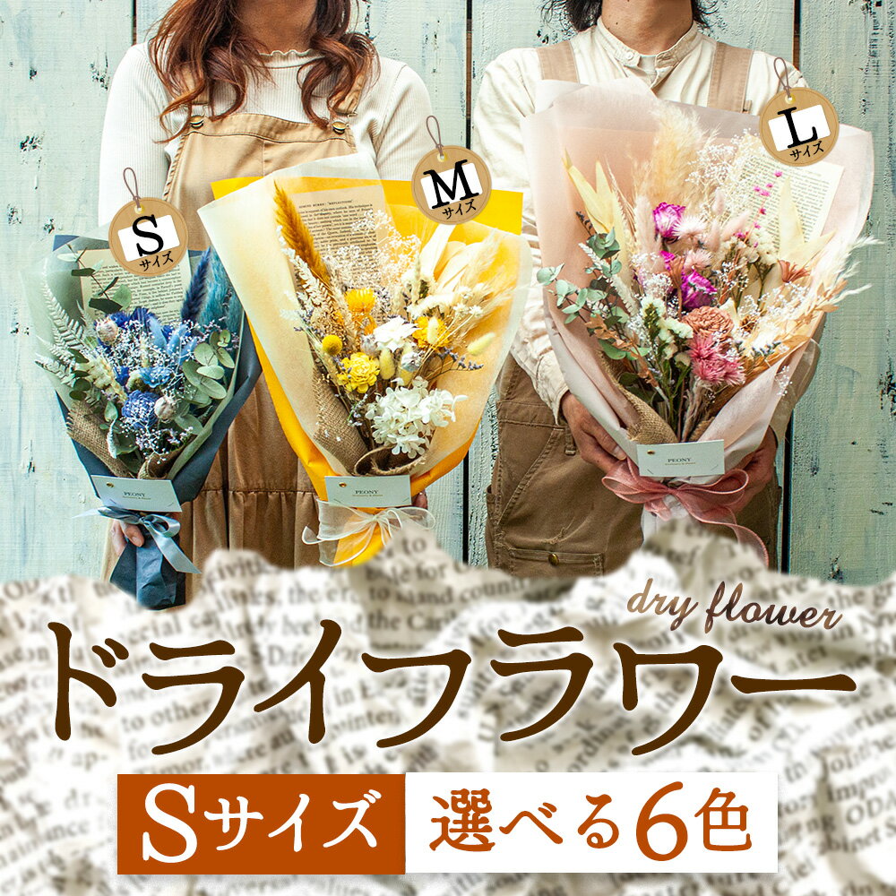 【ふるさと納税】好きな色で選べる！阿蘇のドライフラワー（Sサイズ） お取り寄せ ギフト 贈り物 お祝い お返し おうちじかん イベント 贈答用 サプライズ プロポーズ 感謝 可愛い 綺麗 素敵 熊本県 阿蘇市