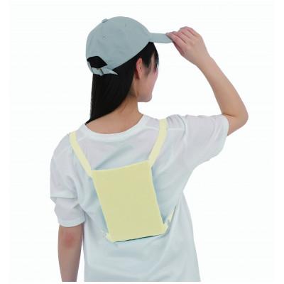 ふるさと納税 福山市 背中クーラー2色セット(グレー・アイボリー) |  | 01