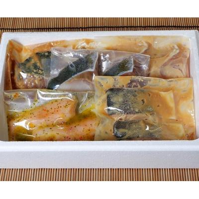 ふるさと納税 上山市 老舗目利の漬魚　5種×3切セット　0165-2602