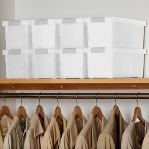 スマートケース ホワイト 6個セット オシャレ 収納ボックス プラスチック