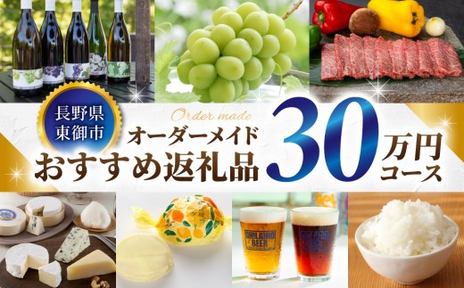 
                  あなただけのオーダーメイド【東御市コンシェルジュ】30万円コース
                