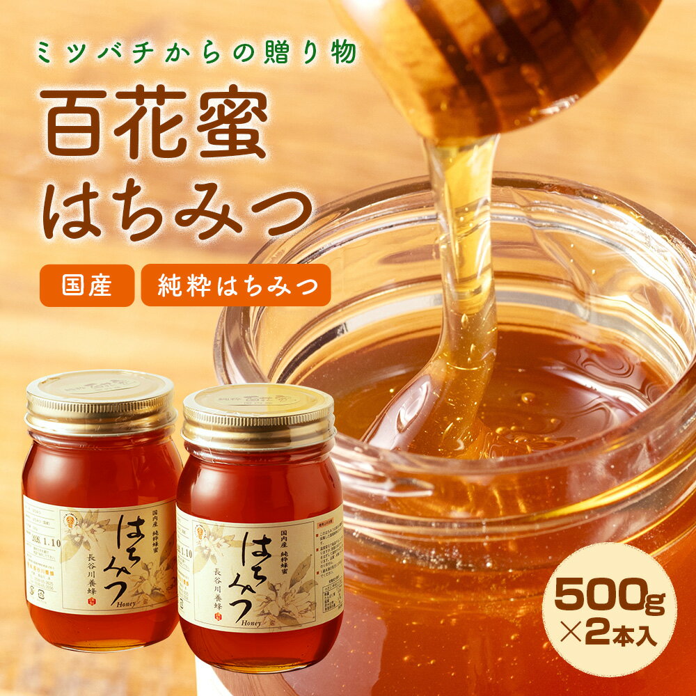 【ふるさと納税】 国産 はちみつ 長谷川養蜂 百花蜜 500g × 2本 入り セット 1kg 非加熱 瓶 希少 純粋 はちみつ 百花蜂蜜 ハチミツ 蜂蜜 honey 蜜 ヨーグルト 朝食 ハニー 防災 備蓄 非常食 保存食 三重県 南伊勢町 伊勢 志摩
