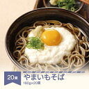 【ふるさと納税】松田製麺 やまいもそば 180g×20束