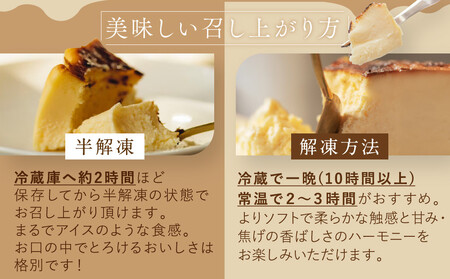 【ブランカ】＜プレーン＞バスクチーズケーキ －スペイン料理aca監修－