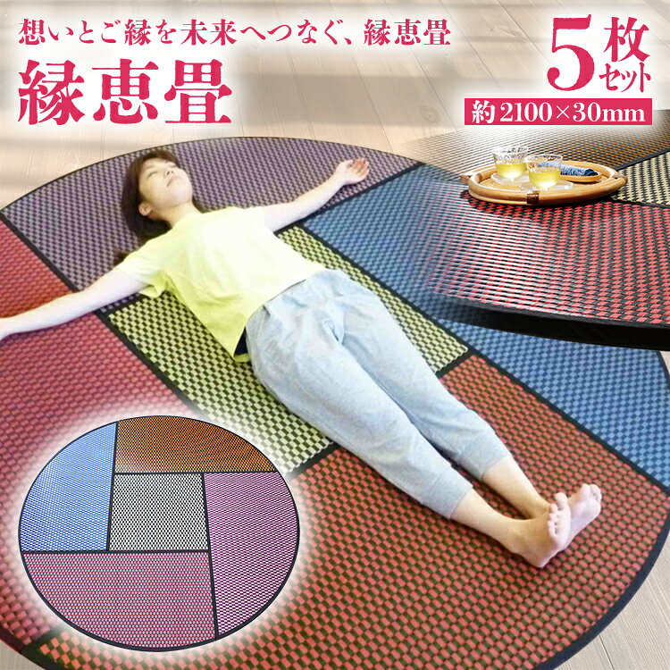 【ふるさと納税】 畳 縁恵畳 置き畳 ユニット畳 国産 い草 縁あり 縁恵畳 日本製 フローリング 畳マット ラグ モダン 和室 洋室 インテリア おしゃれ ござ 敷物 贈り物