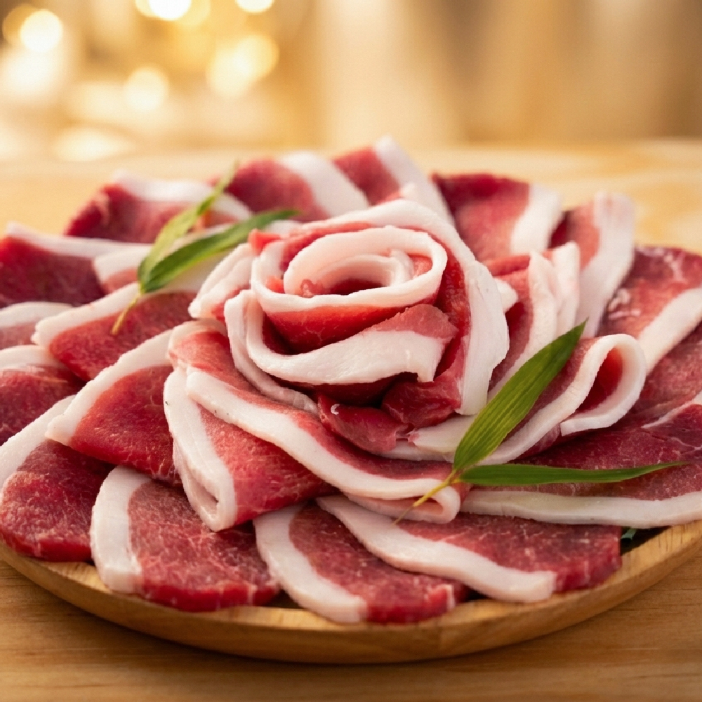 淡路産 猪肉スライス 1kg　　[ジビエ 猪 ぼたん鍋 ボタン鍋 ジビエ 猪]_イメージ3