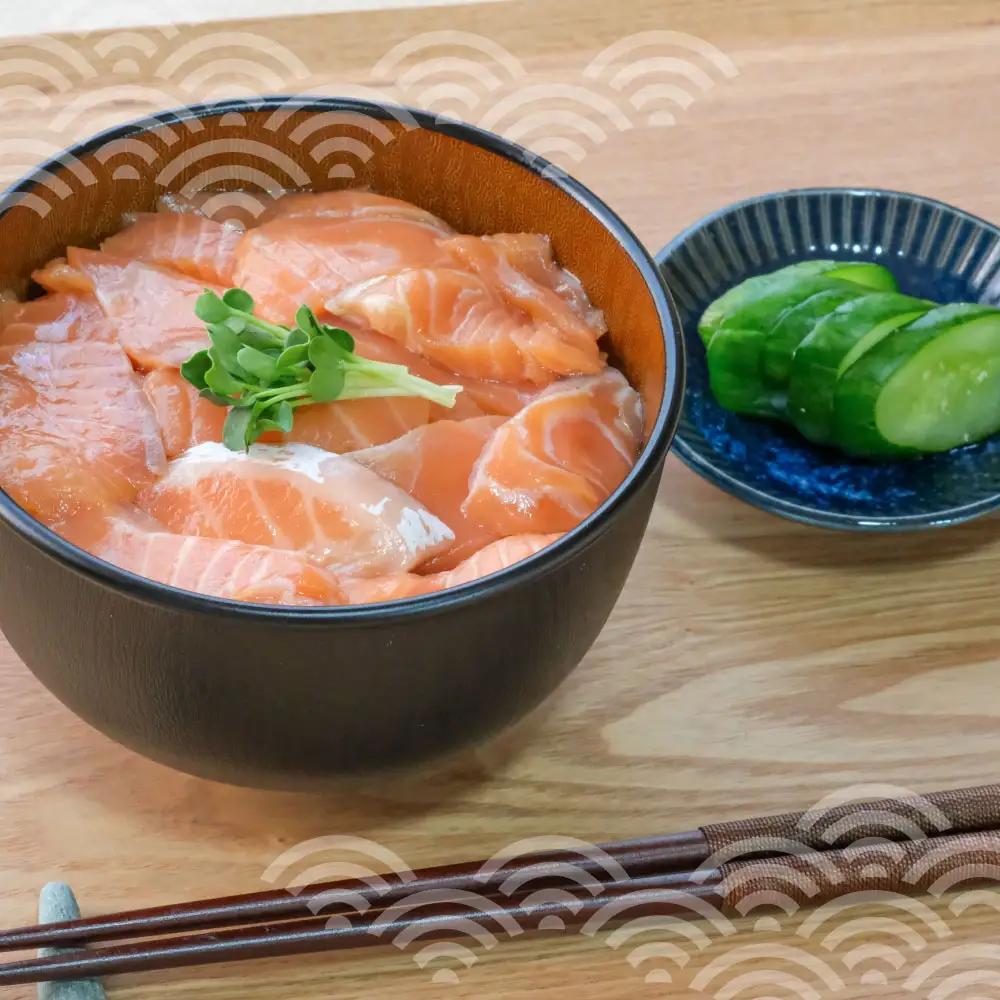 土佐の海鮮漬け丼（サーモン・まぐろ）各5袋（1パック60g） 高知県土佐市 【企業組合　宇佐もん工房】 [BQAB042]