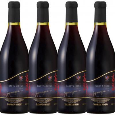 ふるさと納税 高畠町 高畠ジャパネスク ベーリーズブレンド 赤ワイン 720ml×4本セット【高畠ワイナリー】