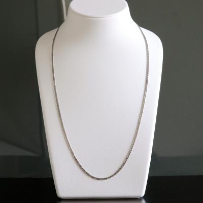 ふるさと納税 山梨市 純プラチナ喜平12面カットネックレス60cm【幅2.3mm・厚さ0.8mm】 |  | 02