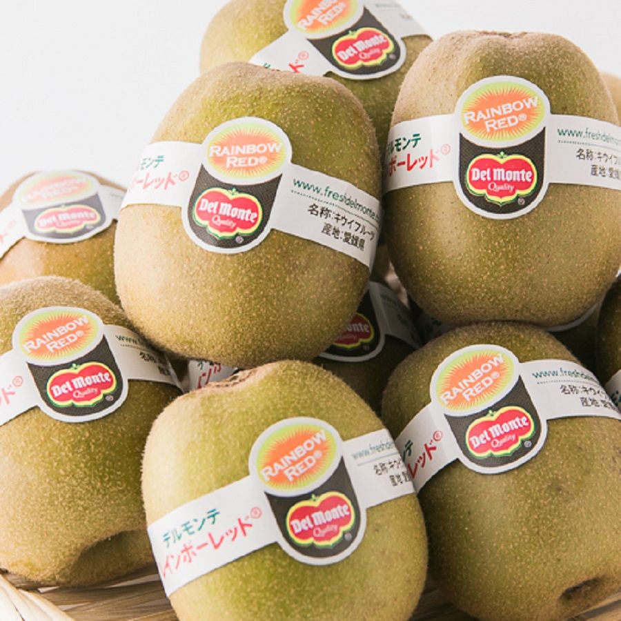 ＜DelMonte＞愛媛県産「レインボーレッドキウイ」12個
